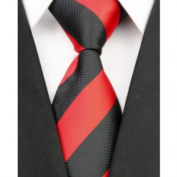 Hedvábná kravata červená NT0057