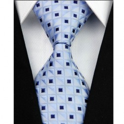Hedvábná kravata modrá NT0047