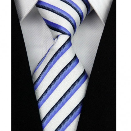 Hodvábna kravata modrá NT0151