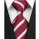 Hedvábná kravata červená NT0096