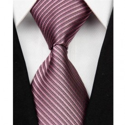 Hodvábna kravata ružová NT0100