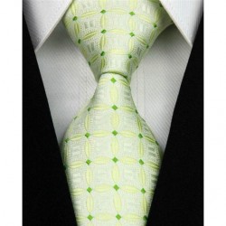 Hodvábna kravata zelená NT0158