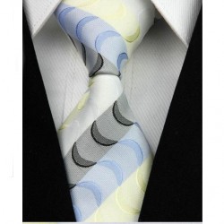 Hodvábna kravata se vzorem NT0006