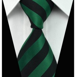 Hodvábna kravata čierna NT0017