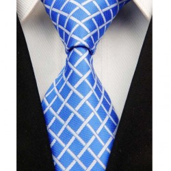 Hedvábná kravata modrá NT0022