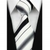 Hodvábna kravata biela NT0207