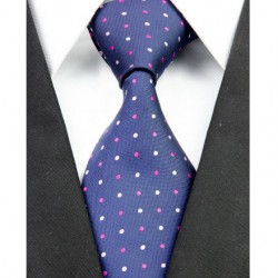 Hodvábna kravata modrá NT0225