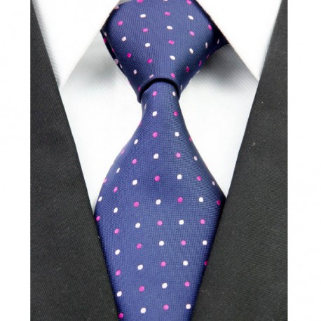 Hedvábná kravata modrá NT0225
