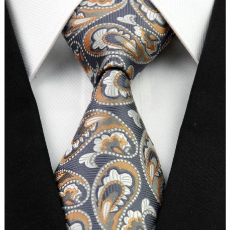 Hodvábna kravata modrá NT0253