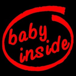 Tričko Baby inside