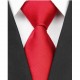 Hedvábná kravata červená NT0002