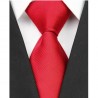 Hedvábná kravata červená NT0002
