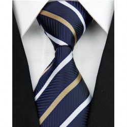 Hedvábná kravata modrá NT0200