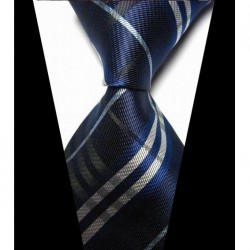 Hedvábná kravata modrá NT0424