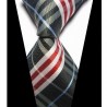 Hodvábna kravata čierna NT0420