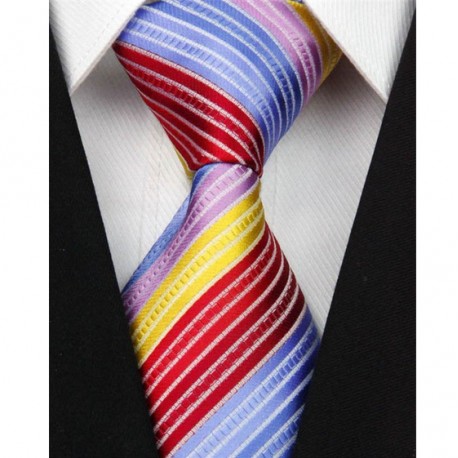 Hedvábná kravata pruhovaná NT0103
