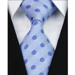 Hodvábna kravata modrá NT0108