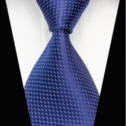 Hodvábna kravata modrá NT0486