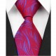 Hedvábná kravata červená NT0085
