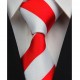 Hedvábná kravata červená NT0092