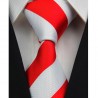 Hedvábná kravata červená NT0092