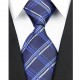 Hedvábná kravata modrá NT0115