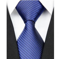 Hodvábna kravata modrá NT0070