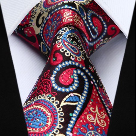 Prodloužená hedvábná kravata