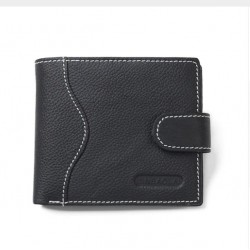 Pánská kožená peněženka černá