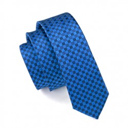 Pánská hedvábná slim kravata