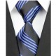 Hedvábná kravata modrá NT0003