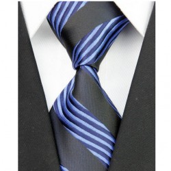 Hodvábna kravata modrá NT0003