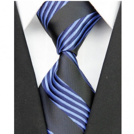 Hedvábná kravata modrá NT0003