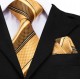 Prodloužené hedvábná kravata