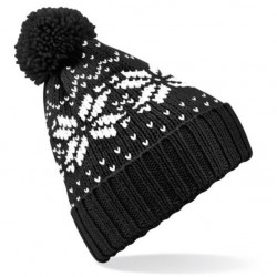 Zimní čepice s norským vzorem