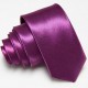 Úzká SLIM kravata tmavě fialová